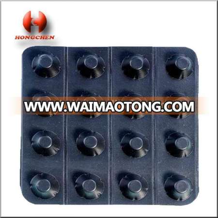 China supplier manufacturer plastic drain cell board green roof drainage dimple mat